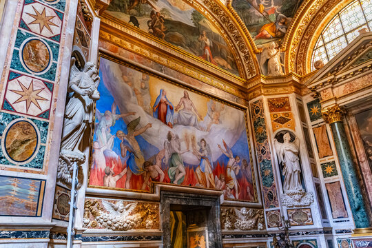 Church of the Gesu, Rome, Italy