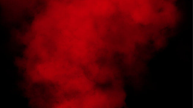 Abstract red smoke fog texture background