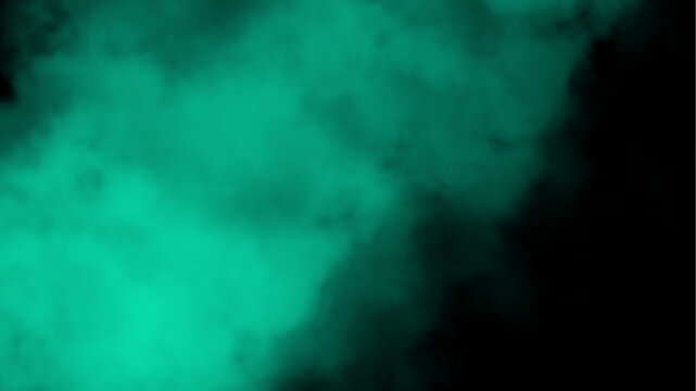Blue smoke cloud abstract background