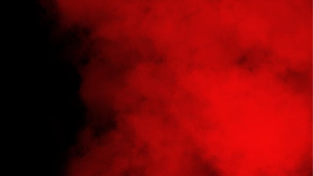 Abstract red smoke fog texture background