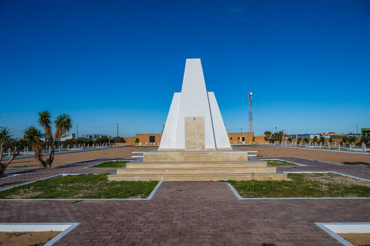 French World War 2 cemetery in Tobruk, Libya is dedicated to fallen soldiers during the war