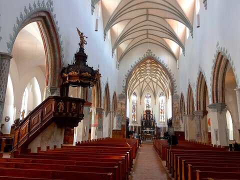 Memmingen, Stadtpfarrkirche Sankt Martin, Innenraum