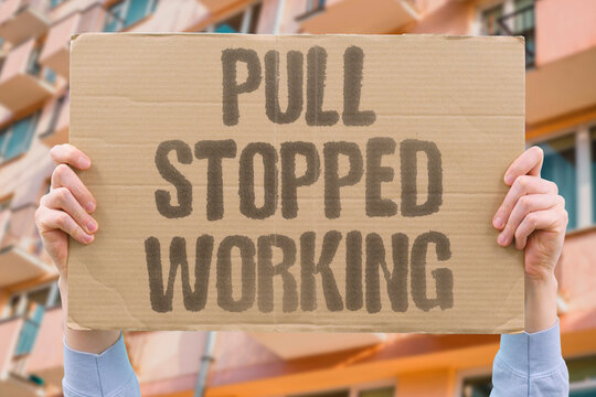 "Pull Stopped Working" The switch mechanism broke. PULL.STOPPED.WORKING.BROKE.SWITCH.