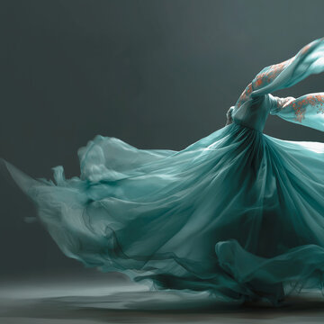Elegant royal hanbok dress from the Joseon Dynasty, cinematic fantasy style