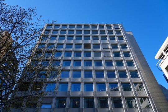 OSLO, NORWAY - MAY 7, 2026: Government building in Oslo, Norway. Ministry of Agriculture and Food and Ministry of Health and Care Services (Helse- og omsorgsdepartementet).
