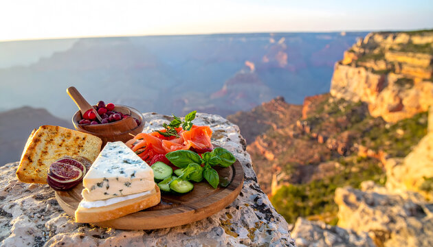 Food travel concept featuring local cuisine and cultural flavors inspiring culinary tourism adventures