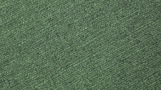 green furniture fabric texture with coarse weave