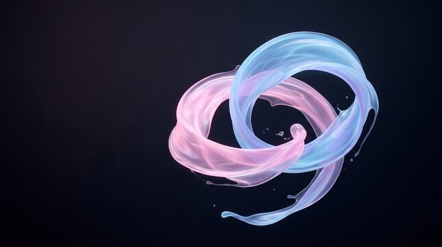 Fondo abstracto de arte fluido con degradados suaves, estilo moderno y minimalista