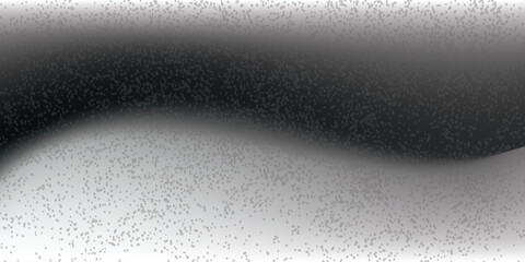 Black dark gray silver white wave abstract background for design. Light wave, wavy line. Ombre gradient. Noise rough grungy grain brushed metal metallic effect.eps10 © Irsyad