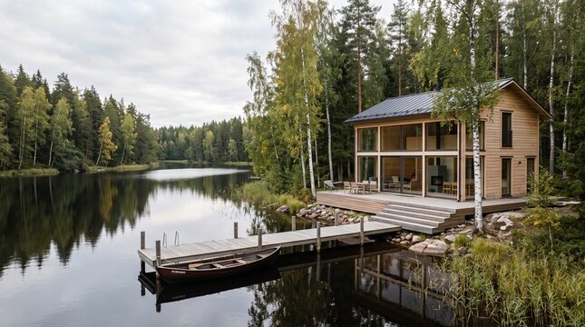 Lakeside Cabin with Private Dock and Boat