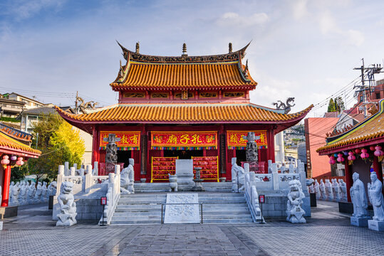 Confucius Shrine in Nagasaki showcases Qing dynasty architecture built by the local Chinese community