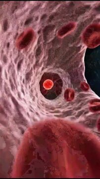 Cancer Metastasis Process &mdash; Tumor Cell Invasion Blood Vessel Distant Organ Seeding