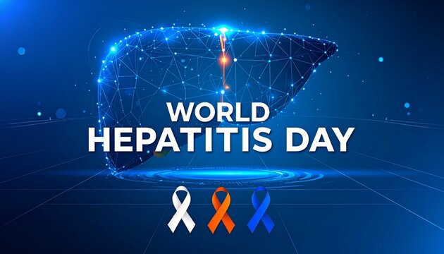 World Hepatitis Day Digital Liver Awareness Graphic