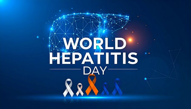 World Hepatitis Day Digital Liver Awareness Graphic