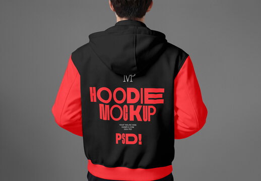 Back View Jacket Mockup