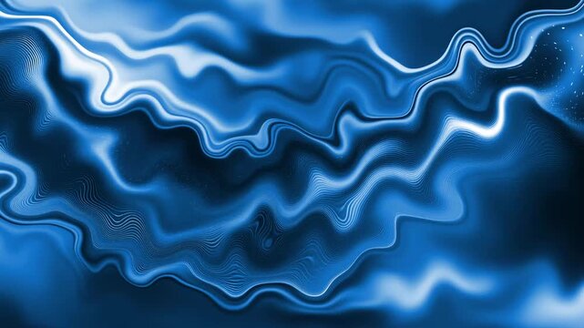 Abstract fluid marble texture with warm copper and gold waves background animation