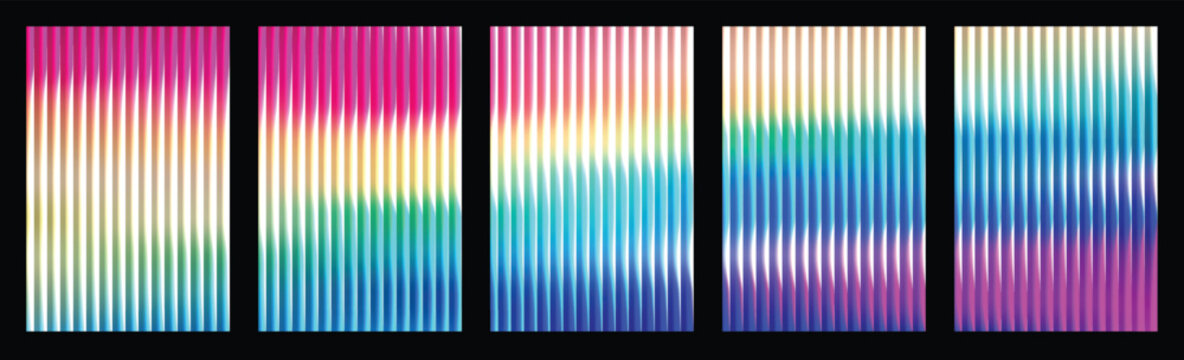 Abstract wave background with smooth gradient and soft vertical motion lines for modern technology concept, ripple, used today to express calm energy, clean style, grain, and professional visuals