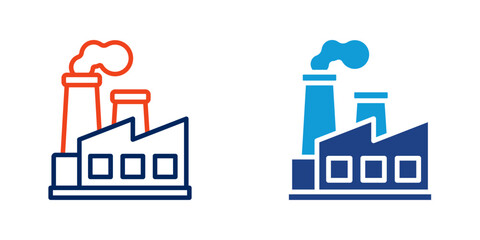 Obraz premium Factory Icon