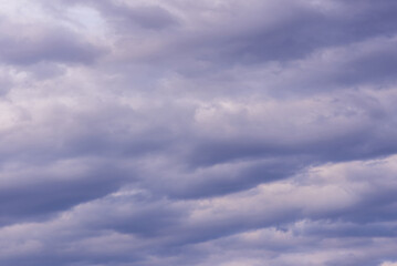 Obraz premium Sky and clouds as a background.