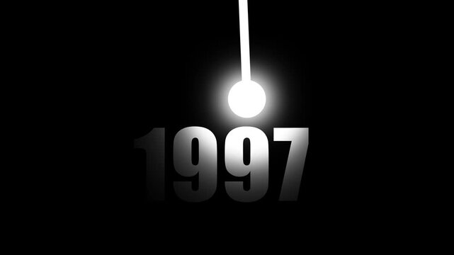 1997 Bright concept Lighting Up &ndash; Futuristic New Year Concept Symbolizing Innovation, Strategy and forward Thinking Success business growth on background...