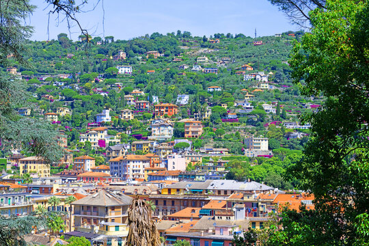 Hill top view of St Margherita.