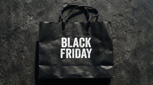 Black friday shopping bag deals sales and discounts holiday season promotion