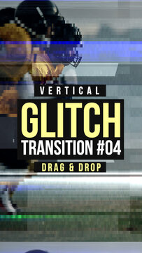 Vertical Glitch Transition 04