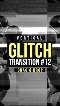 Vertical Glitch Transition 12