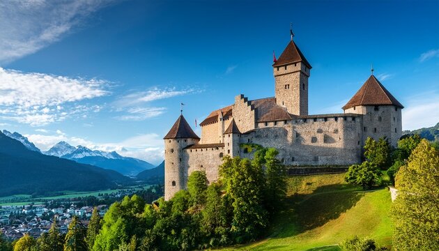 schloss vaduz aka vaduz castle liechtenstein europe