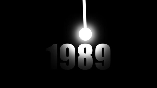 1989 Bright concept Lighting Up &ndash; Futuristic New Year Concept Symbolizing Innovation, Strategy and forward Thinking Success business growth on background...