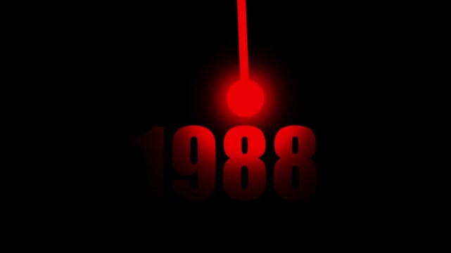 1988 Bright concept Lighting Up &ndash; Futuristic New Year Concept Symbolizing Innovation, Strategy and forward Thinking Success business growth on background...