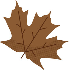 Naklejka premium Autumn Leaf Illustration