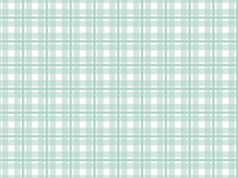 Pastel Mint Green Windowpane Plaid Stripe Grid Pattern