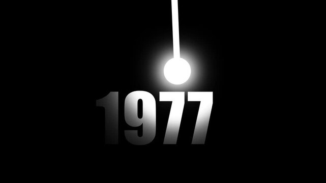 1977 Bright concept Lighting Up &ndash; Futuristic New Year Concept Symbolizing Innovation, Strategy and forward Thinking Success business growth on background...