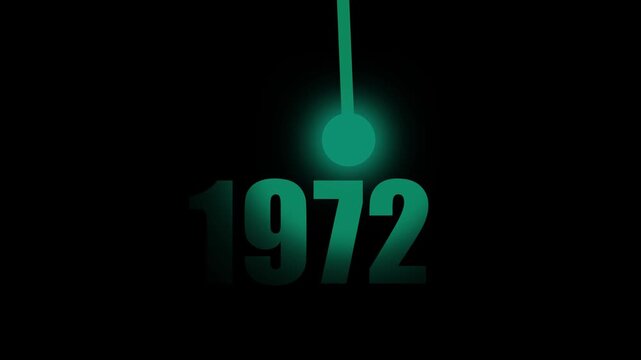 1972 Bright concept Lighting Up &ndash; Futuristic New Year Concept Symbolizing Innovation, Strategy and forward Thinking Success business growth on background...