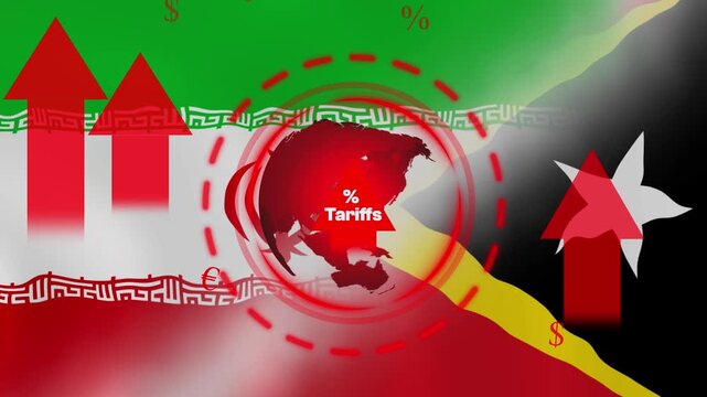 Iran and Timor Leste trade tariffs global economic relations international commerce import export restrictions financial markets geopolitical tensions business policy supply chain inflation trade conf