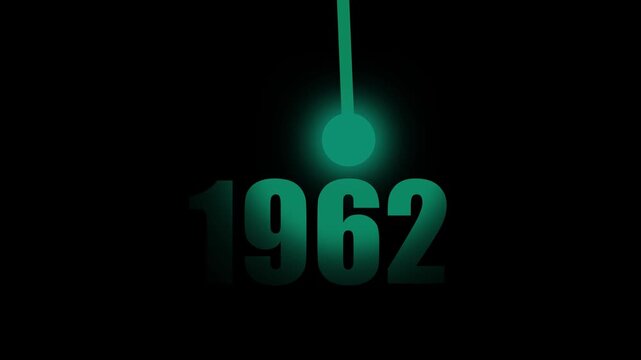 1962 Bright concept Lighting Up &ndash; Futuristic New Year Concept Symbolizing Innovation, Strategy and forward Thinking Success business growth on background...