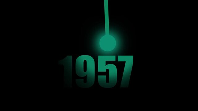 1957 Bright concept Lighting Up &ndash; Futuristic New Year Concept Symbolizing Innovation, Strategy and forward Thinking Success business growth on background...