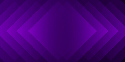 Obraz premium Abstract Purple Geometric Background with Overlapping Diamond Shapes and Gradient Depth Effect