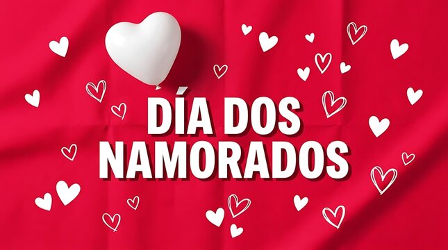 Valentine's Day, lovers day, heart design, red background