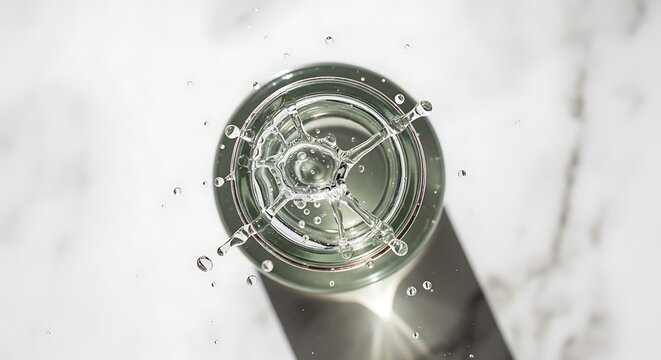 Close up of a metallic clock face with intricate design.