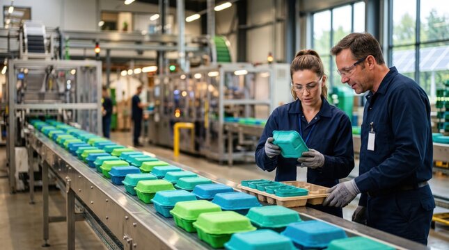 Quality inspection Manufacturing team on production line
