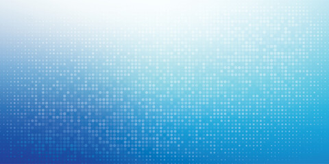 Fototapeta premium Abstract Blue Halftone Dot Gradient Technology Background eps10
