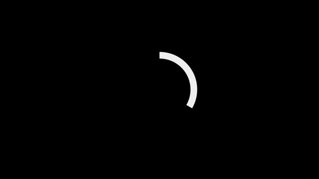 animated gif video loading rotating circle waiting transparent
