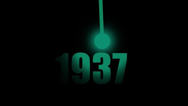 1937 Bright concept Lighting Up &ndash; Futuristic New Year Concept Symbolizing Innovation, Strategy and forward Thinking Success business growth on background...