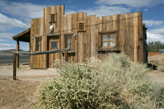 Old West Building in a Ghost Town