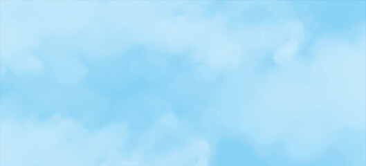 Abstravact pastel purple watercolor background, soft lavender cloudy paint wash texture © Iwan