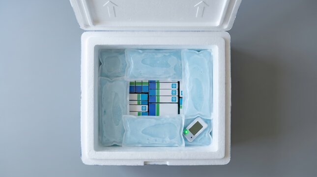 Open vacuum-insulated pharmaceutical shipper with gel packs