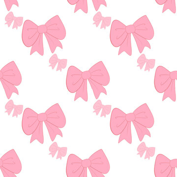 pink bow background