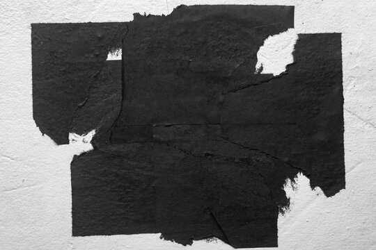 Black Torn City Poster on White Wall